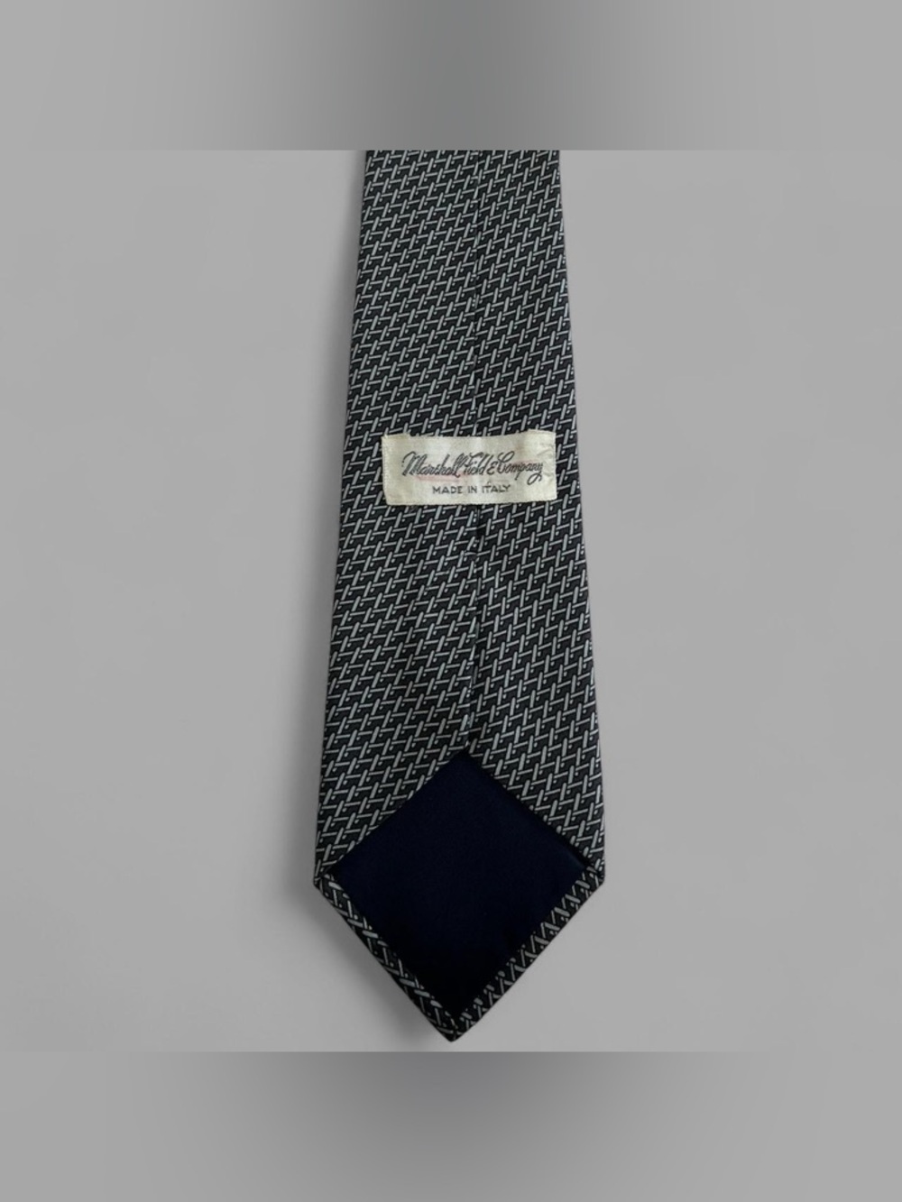 Vintage 70’s Marshall Field’s 100% Pure Silk Made In Italy Casual Preppy Tie